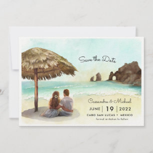 Convites Cabo San Lucas El Arco Destination Wedding Inv