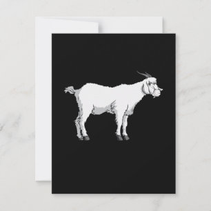 Convites Cabra Usando Máscara Facial Médica