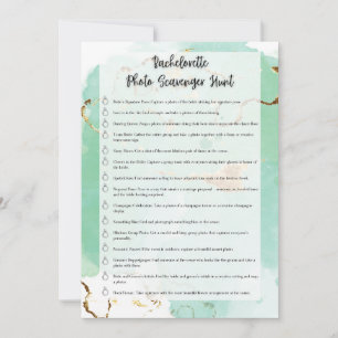 Convites Caça ao Tesouro de Fotos de Solteira