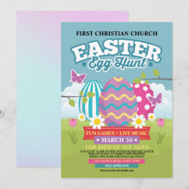 Convites Caça aos Ovos de Páscoa