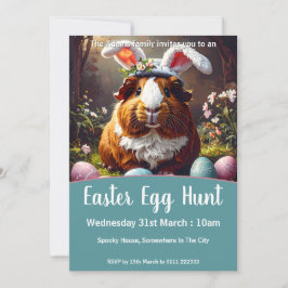Convites Caça De Ovo De Páscoa Na Guiné