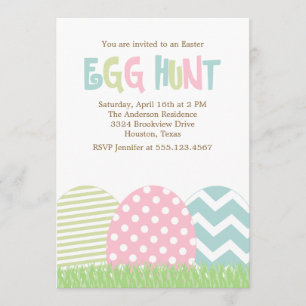 Convites Caça do ovo da páscoa