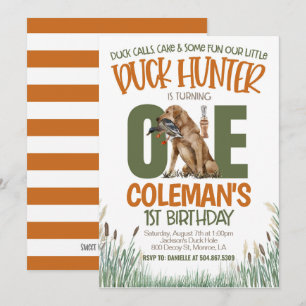 Convites Caça Primeiro Aniversário
