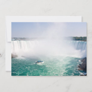 Convites Cachoeira Boat e Horseshoe de Niagara Falls