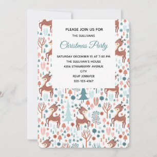 Convites Cachorro no Partido dos Padrões da Floresta Whims