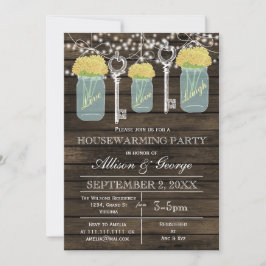 Convites Cachorros de pedras-do-mar chaves de casa rústica