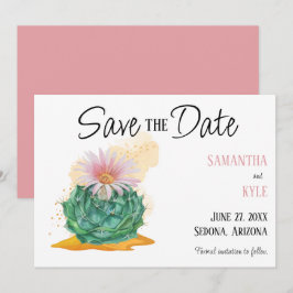 Convites Cactus Wedding Save the Date