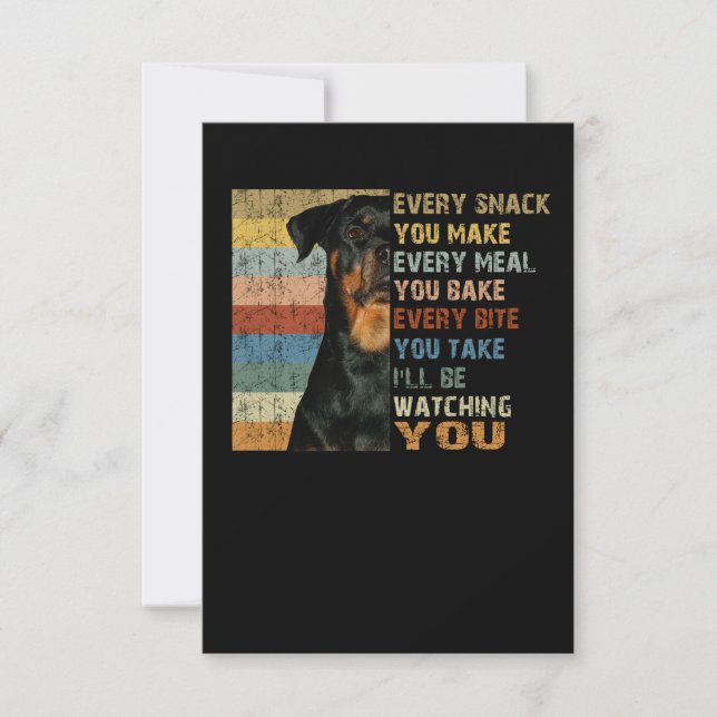 Convites Cada lanche você faz cada refeição que assar (Frente)