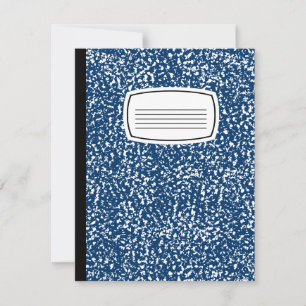 Convites caderno de composição