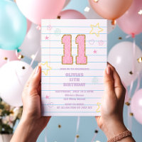 Caderno de notas pastel com remendo colegial para