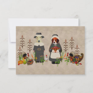 Convites Cães de Ação de Graças