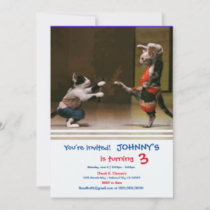 Convites Cães de Karate