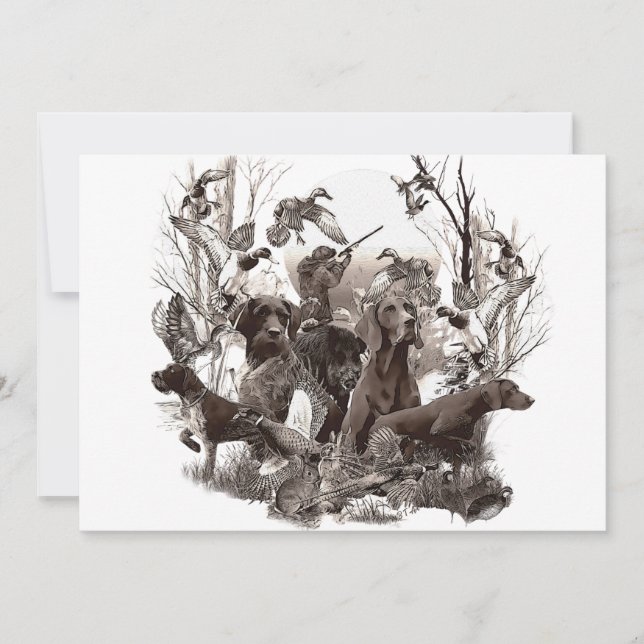 Convites Cães Versáteis (Frente)