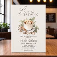 Café Boho Love está criando Chá de panela