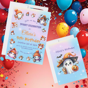 Convites Café Bonito, Lover Ghost Convide para Crianças Ani