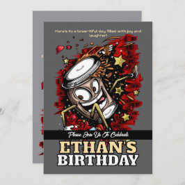 Convites Café Burst - Bold & Playday