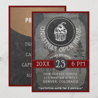 Café Compro Logotipo Casa Aberta de Natal | Quadro