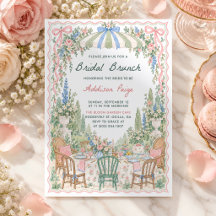 Café da Manhã Floral para Noiva no Jardim