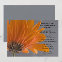 Café da Manhã Pós Casamento Laranja Dália Cinza