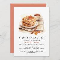 Café de Aquarela | Cute Casual Birthday Brunch