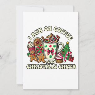 Convites Café De Presente Xmas E Saúde De Natal