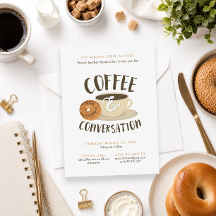 Convites Café e conversa