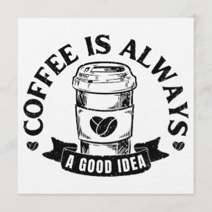 Convites Café é sempre uma boa ideia