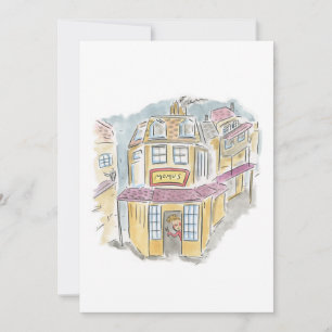 Convites Cafe Momus, La Boheme