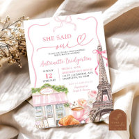 Café parisiense coquete brunch nupcial francês