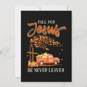 Convites Caia por Jesus Ele Nunca Deixa Feliz Halloween
