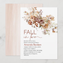 Cair em Flores de Amor chá de panela de Aquarela