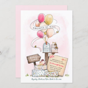 Convites Caixa de Correio chá por Correio Virtual Chá de pa