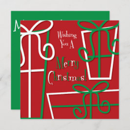 Convites Caixa de presentes engraçada