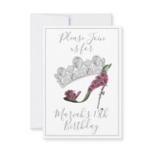 Calçado de Altura Alta da Fada Floral