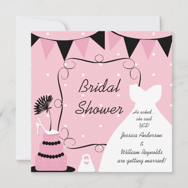 Convites Calçado Para Chá de panela Pensado (Frente)