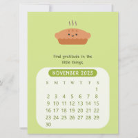 Calendário Mensal de Motivação de Novembro de 2025