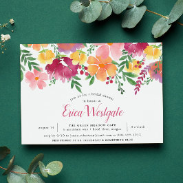 Convites California Poppy | CHÁ DE PANELA