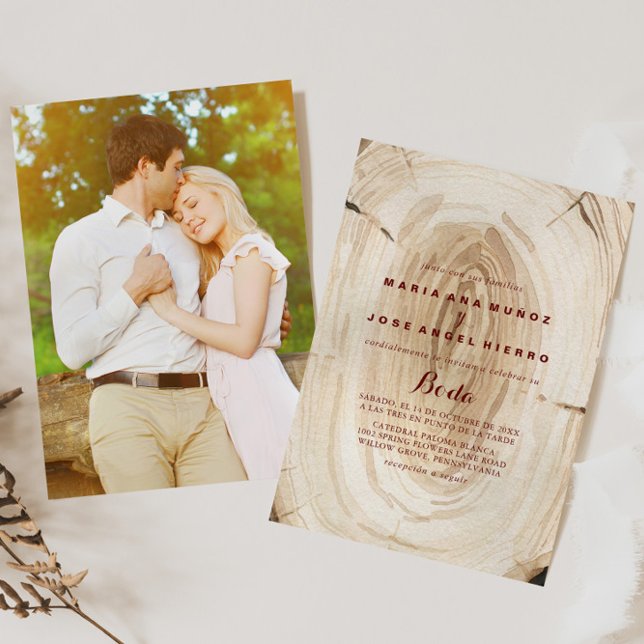 Convites Caligrafia Casamento Russo Espanhol (Criador carregado)