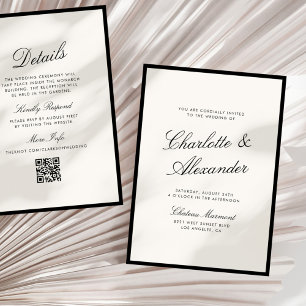 Convites Caligrafia Clássica Casamento Dinheiro Antigo
