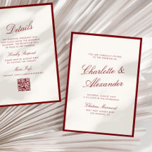 Caligrafia Clássica Casamento Vermelho Fundo Velho