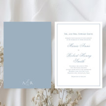Caligrafia de Casamento Elegante - Script Dusty Bl