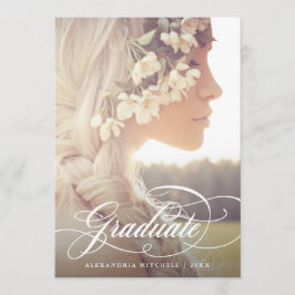 Convites Caligrafia Elegante | Duas Festas de formatura fot