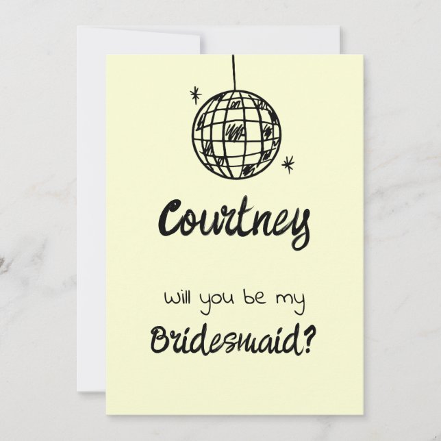 Convites Caligrafia Pastel Brigade Buttercream (Frente)