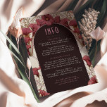 Convites Calla Lily Insere INFO Vintage Art Nouveau Mucha<br><div class="desc">Cartão INFO de Casamento vintage Art Nouveau de Alphonse Mucha num design floral, romântico e caprichoso. Os florescimentos vitorianos complementam os tipos clássicos de arte deco fonts. Introduza as suas informações personalizadas e está concluído. Se você quiser alterar a design, clique no botão azul "Personalizar". Muito obrigado por considerar a...</div>