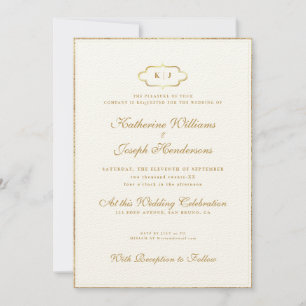 CONVITES CALLIGRAPHY ROMÂNTICA E MONOGRAMA CLÁSSICA WEDDING