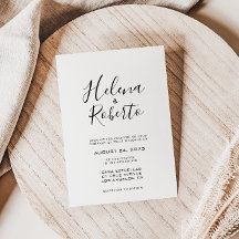 Calliografia Formal Casamento