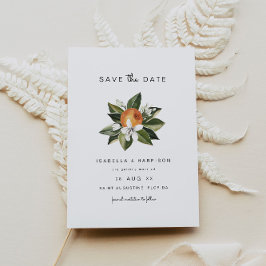 Convites Calliope - Watercolor Orange Blossoms (Blossomo La