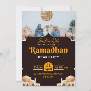 Convites Calorosa União: Uma Festa de Iftar do Ramadan