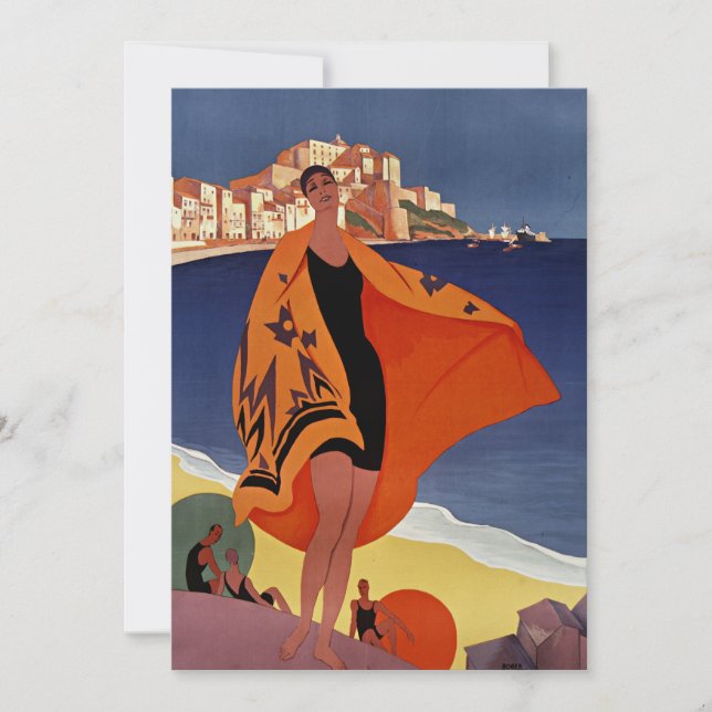 Convites Calvi, em Haute-Corse, França (Frente)