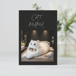 Convites Cama de gato fofa – Personalizada